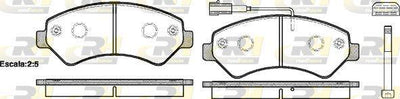 ROADHOUSE 21275.01 Brake Pad Jumper 04 06 — Brake Pads