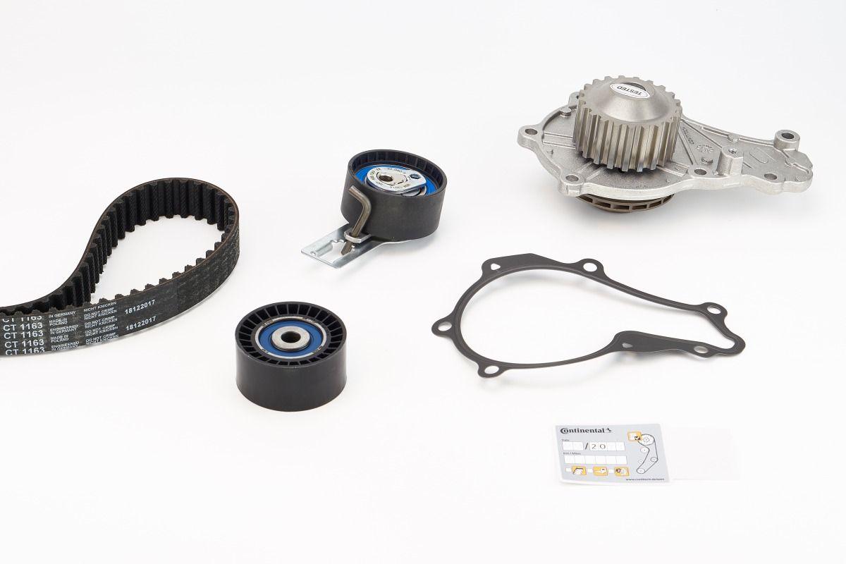 CONTINENTAL CTAM CT1163WP1 Timing Belt Tensioner+Water Pump Ford Fiesta 1.4 TDCi Peugeot 206 207 C3 — Water Pump & Thermostat