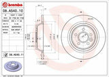 BREMBO Brake Disc Pro for Focus, Mondeo, Kuga 2005-2015 - Set of 2 — Brake Rotors & Drums
