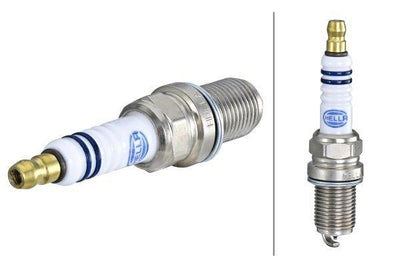 Hella 8EH188705-061 Spark Plug Vectra.C Z16xep Fgr8kqe 4 Tab | Set of 10