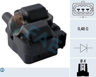 FAE 80294 Ignition Coil M.Benz 163 169 210 220 245 97-12 — Coils & Plugs