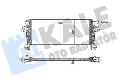 KALE Turbo Intercooler - 09-16 Astra & Insignia 1.6 — Turbo & Supercharger