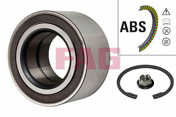fag-front-wheel-bearing-view, fag-front-wheel-bearing-package FAG Front Wheel Bearing 713678950 - Fits Focus III, C Max, Kuga | 45mm ID, 82mm OD, 42mm Width FAG Front Wheel Bearing for Focus III & Kuga fag, front-wheel-bearing, car-parts, focus-iii, c-max, kuga, auto-repair, mechanics, car-owners, ai-generated