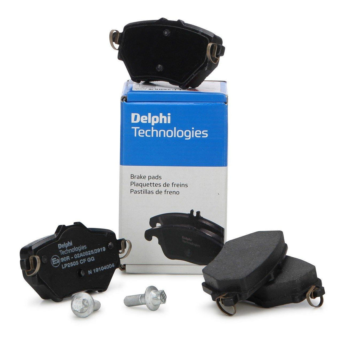 Delphi Rear Brake Pad Set - Compatible with Peugeot 3008 (2017+) — Brake Pads