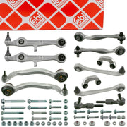 febi audi a4 front suspension set, audi a4 parts for 2000-2006 models, high quality front suspension FEBI Audi A4 Front Suspension Set - Premium Quality for Audi Enthusiasts | 2000-2006 Model FEBI Audi A4 Front Suspension Set (2000-2006) febi, audi-a4, front-suspension-set, audi-parts, automotive-upgrades, fine-type-suspension, car-owners, audi-enthusiasts, premium-parts, ai-generated