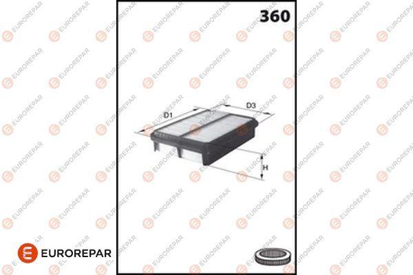 Eurorepar 1682343980 Air Filter Mazda Cx5 12-17 2.2 D 12-17