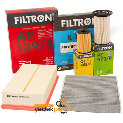 Filtron Volkswagen Golf 7 Diesel Maintenance Filter Set - 2013+ — Maintenance & Service Kits