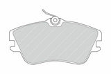 FERODO FVR970 - Front Brake Pads for Transporter T4 2.4D / 2.5 TDI