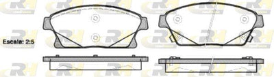 ROADHOUSE 21431.02 Brake Pad Cruze J300 05 09 — Brake Pads