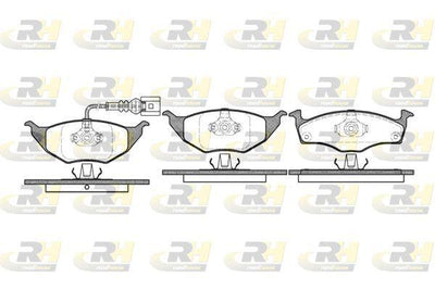 ROADHOUSE 2718.11 Brake Pad A2 8Z0 02 00-08 05 — Brake Pads