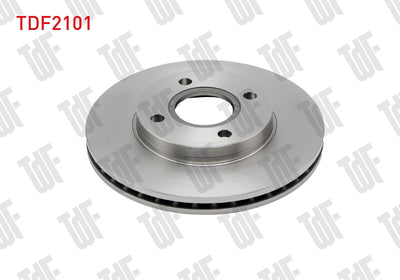 TDF TDF2101 Brake Disc Front Air 4 Bjn 258X22x63,6X43 — Brake Rotors & Drums