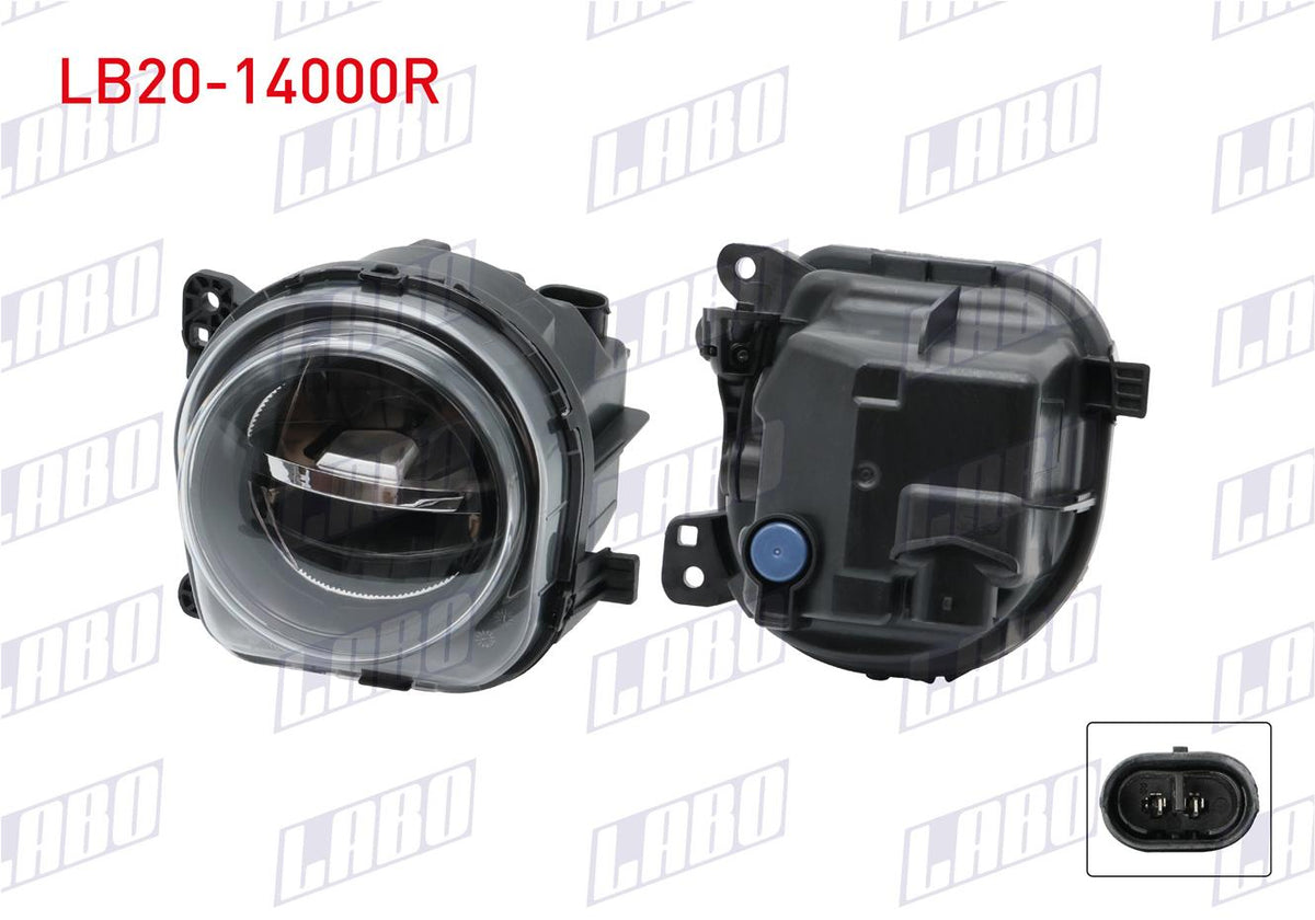 LABO LB20-14000R Fog Lamp Right LED BMW 5 Series F10 LCI / F18 LCI 2014-/ F07 Gt / F07 Gt LCI 200 — Tail, Signal & Reflectors