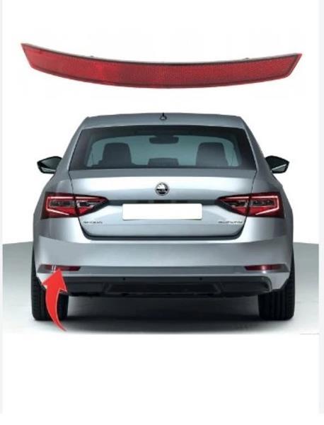 GKL 292006 Rear Bumper Reflector Left Superb 15 > — Tail, Signal & Reflectors