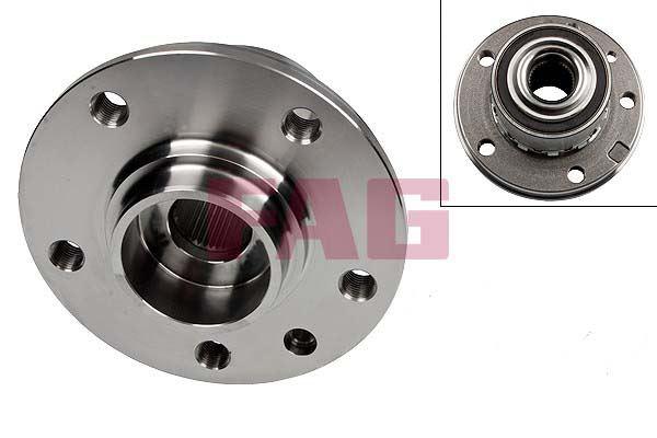 Fag 805201D Wheel Hub Front & Rear (5 Lug ABS Equipped) Volkswagen Transporter T5 19 20 25Tdi 03-(30×85×45) — Hub Assemblies