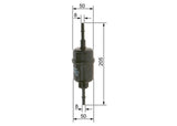 BOSCH Fuel Filter - Fuel Filter for Fusion & Mazda 2 — Fuel Delivery