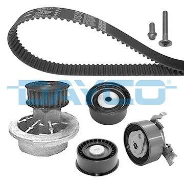 Dayco KTBWP3080 Timing Belt Kit + Water Pump Astra G Corsa C Meriva A Vectra C Zafira A Z14xe-Z16xe — Water Pump & Thermostat