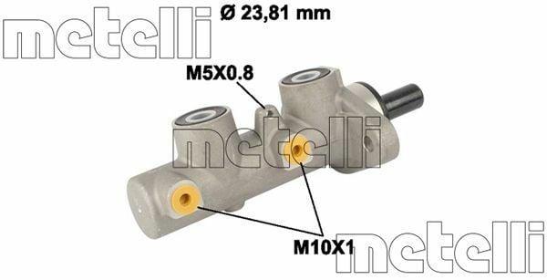 metelli 05-0812 front view, metelli 05-0812 side view METELLI 05-0812 | Ana Merkez Honda Brake Cylinder - Durable Aluminum Construction for Car Owners and Mechanics METELLI 05-0812 | Ana Merkez Honda Cylinder metelli, brake-cylinder, car-parts, mechanics, car-owners, auto-repair, braking-system, aluminum, vehicle-maintenance, ai-generated