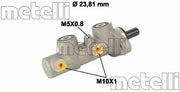 metelli 05-0812 front view, metelli 05-0812 side view METELLI 05-0812 | Ana Merkez Honda Brake Cylinder - Durable Aluminum Construction for Car Owners and Mechanics METELLI 05-0812 | Ana Merkez Honda Cylinder metelli, brake-cylinder, car-parts, mechanics, car-owners, auto-repair, braking-system, aluminum, vehicle-maintenance, ai-generated
