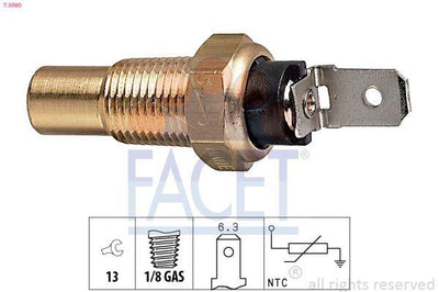 Facet 7.3080 Coolant Temperature Sender Accent 94 > 00 Kia Besta Mazda E2200 95 > Pregio 04 > Frontera B 3.2 V6