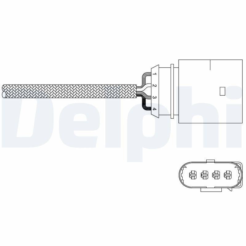 Delphi Lambda Sensor - Enhanced Performance for 1996-2001 Passat and Golf IV — Oxygen & Air-Fuel