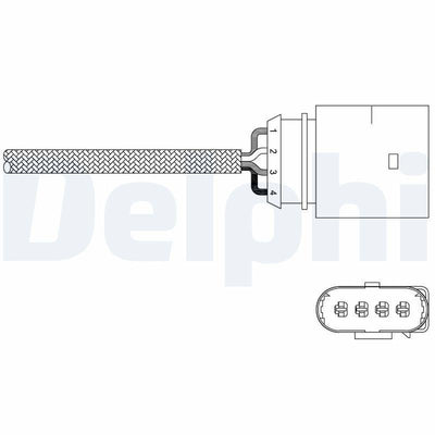Delphi Lambda Sensor - Enhanced Performance for 1996-2001 Passat and Golf IV — Oxygen & Air-Fuel