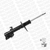 MONROE D0027R Front Right Shock Absorber - Gas Pressure, Double Tube, Designed — Shocks & Struts