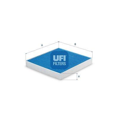Ufi 34.150.00 Cabin Air Filter with Carbon (Alfa Romeo 159 1.9 JTD 2005-2011) — Air & Cabin Filters