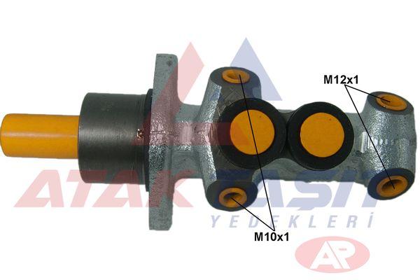 AP 212712 Brake Ana Merkezi Aluminium 20,64 mm (without ABS) Renault Clio II 1.2i 16V-1.4i 16V-1.5 dCi-1.6 — Brake Hydraulics