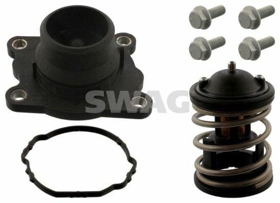 SWAG Complete Thermostat for BMW F20, F21 and 5 more models — Water Pump & Thermostat