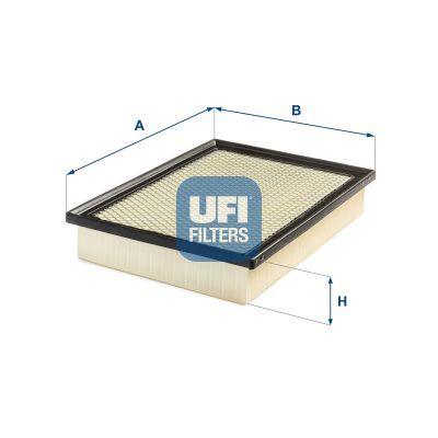 Ufi 30.B86.00 Air Filter Toyota Hilux Revo 2015 17801-0L040 — Air & Cabin Filters