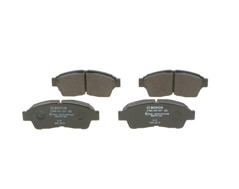 BOSCH Brake Pads 0986495257 - Front Disc Brake Set for 1992 Corolla