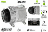 VALEO A/C Compressor - Compatible with Fiat Doblo, Punto and 3 more models