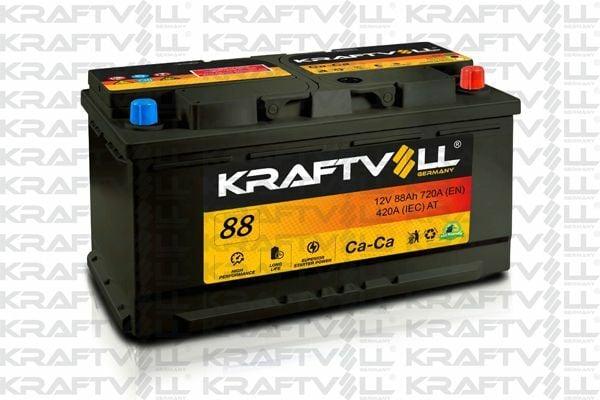 KRAFTVOLL 12V 88 Ah L5 Car Battery - Reliable Power — Starting & Charging