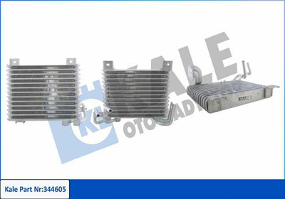 Kale Oil Cooler H100 2.5Crdi — Oil System