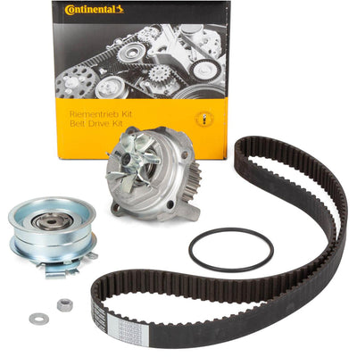 CONTINENTAL CTAM CT908WP1 Timing Belt Kit + Water Pump VW Golf IV/V/VI, Passat and 4 more models — Water Pump & Thermostat