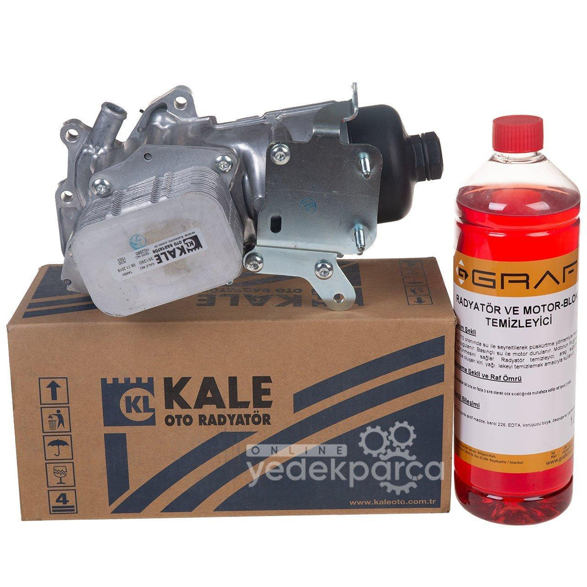 Kale Citroen C4 Cactus 1.6 HDi Oil Cooler Kit - Complete with Oil Cleaning Additive — Oil System