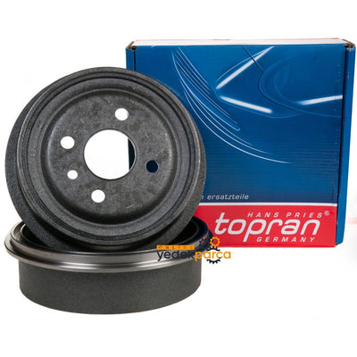TOPRAN Opel Astra F Thick Rear Drum Set - Quality German Craftsmanship — Brake Pads