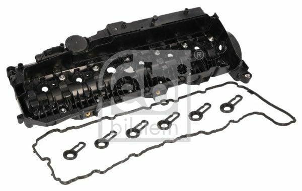 febi 183840 valve cover for bmw b57 engine, replacement for bmw g20 g30 g11 g01 g02 models FEBI 183840 Valve Cover for BMW B57 - Compatible with 3 Series G20, 5 Series G30, 7 Series G11, X3 G01, X4 G02 | Black Plastic FEBI 183840 Valve Cover for BMW B57 Models febi, bmw, valve-cover, engine-parts, car-owners, mechanics, bmw-enthusiasts, replacement-parts, automotive-accessories, ai-generated