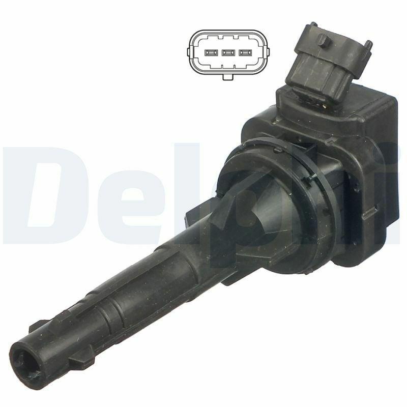 Delphi Ignition Coil GN10203-12B1 For 02 Corolla VVTI 1.4 — Coils & Plugs