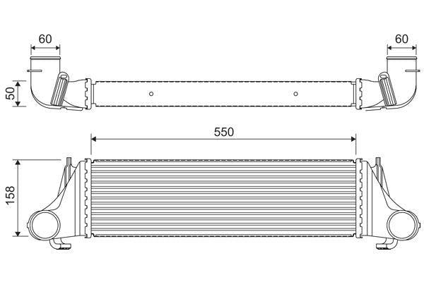 VALEO Turbo Radiator for BMW X5 E53 M57 - High Quality Aluminum Design — Radiators & Fans