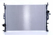 nissens radiator for freelander II and evoque, technical specifications of nissens radiator, nissens radiator side view Nissens Radiator - Efficient Cooling for Freelander II 2.2 TD & Evoque | 26 mm Depth Nissens Radiator for Freelander II & Evoque - 2.2 TD radiator, car-parts, nissens, freelander, evoque, mechanics, car-owners, cooling-system, replacement-parts, ai-generated