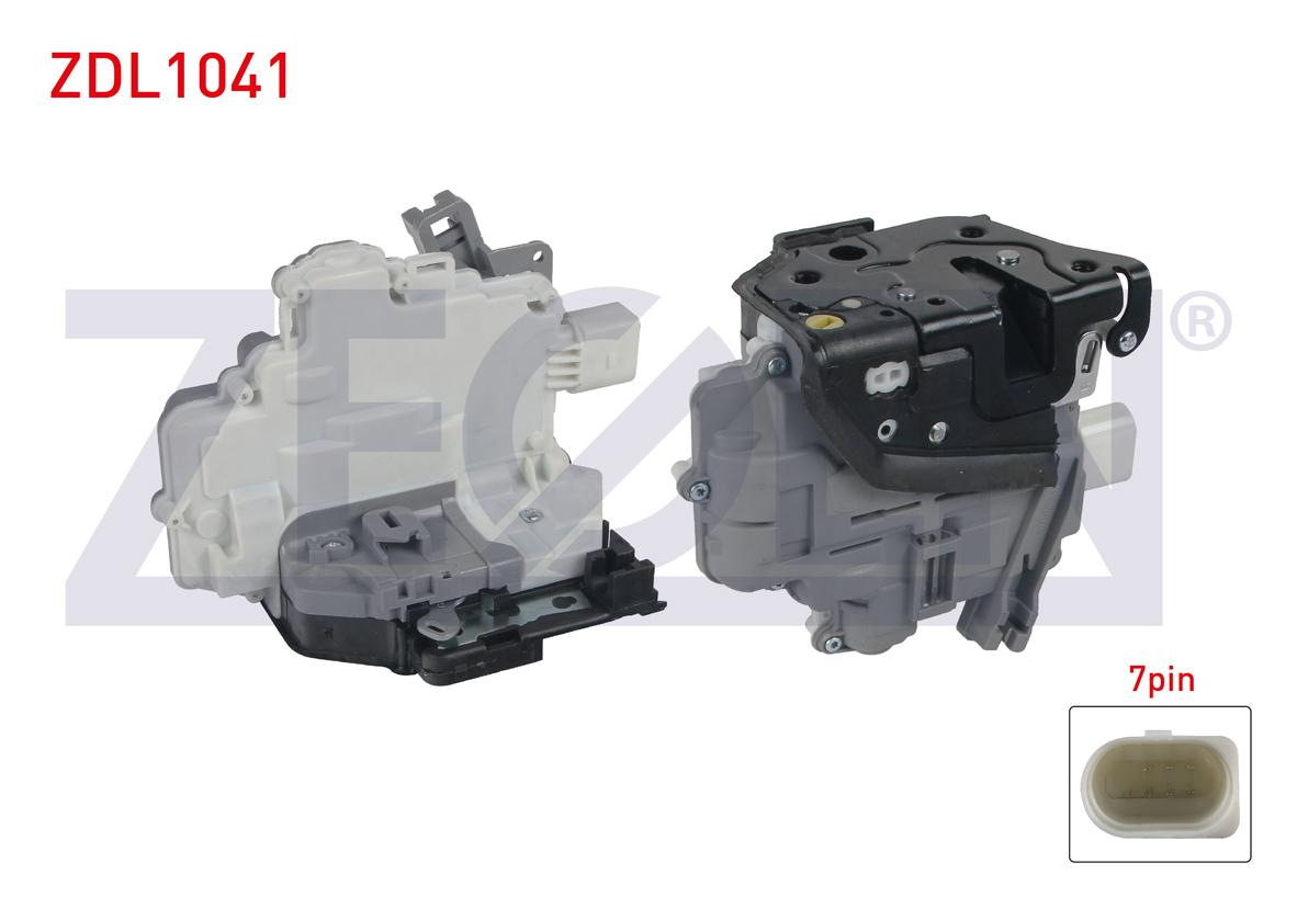 Zegen ZDL1041 Door Lock with Motor Right Front 7 Pin Volkswagen Passat 2005-2012 Tiguan 2007-2016 — Handles, Locks & Latches