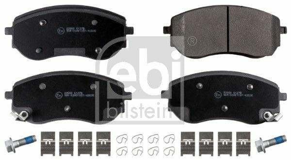 febi front brake pad x-class 470, febi brake pad dimensions, febi brake pad technical specifications FEBI Front Brake Pad - X-Class 470 | ECE R90 Approved | Vehicle Owners & Mechanics | 163.4 mm x 170.2 mm FEBI Front Brake Pad - X-Class 470 | ECE R90 Approved febi-front-brake-pad, x-class-470, vehicle-maintenance, car-mechanics, brake-system, automotive-parts, brake-pads, car-accessories, safety, ai-generated