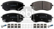febi front brake pad x-class 470, febi brake pad dimensions, febi brake pad technical specifications FEBI Front Brake Pad - X-Class 470 | ECE R90 Approved | Vehicle Owners & Mechanics | 163.4 mm x 170.2 mm FEBI Front Brake Pad - X-Class 470 | ECE R90 Approved febi-front-brake-pad, x-class-470, vehicle-maintenance, car-mechanics, brake-system, automotive-parts, brake-pads, car-accessories, safety, ai-generated