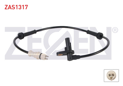 Zegen ZAS1317 ABS Sensor Front Left-Right Renault Clio II 98-05 / Symbol 01-09 / Kangoo 97-(with Connec — Brake Sensors & ABS
