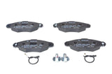 BOSCH 0986424455 Brake Pads - Low-Metallic Set for Kangoo