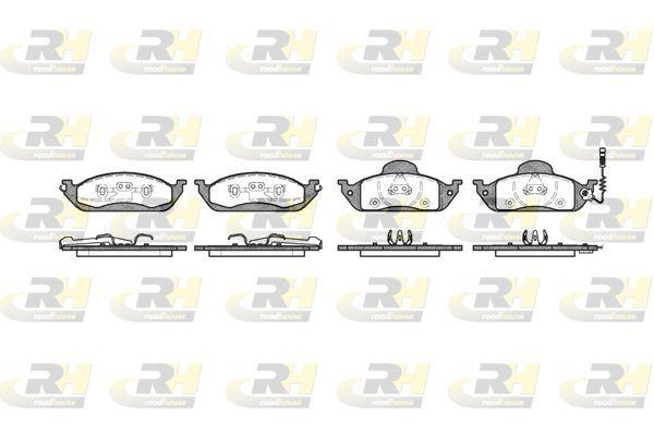 ROADHOUSE 2697.01 Brake Pad M-Class W163 02 98-06 05 — Brake Pads