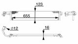 MAHLE BEHR CLC71000P Oil Cooler Radiator - For Porsche Panamera Transmission — Oil System