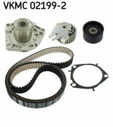 SKF VKMC02199-2 Timing Belt & Water Pump Set for 10-Doblo-Lna-Brv 1.6 Mjt 105-120Hp — Water Pump & Thermostat