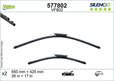 Valeo 577802 Wiper Blade 650 mm 430 mm BMW F40 F44 19 > — Wipers
